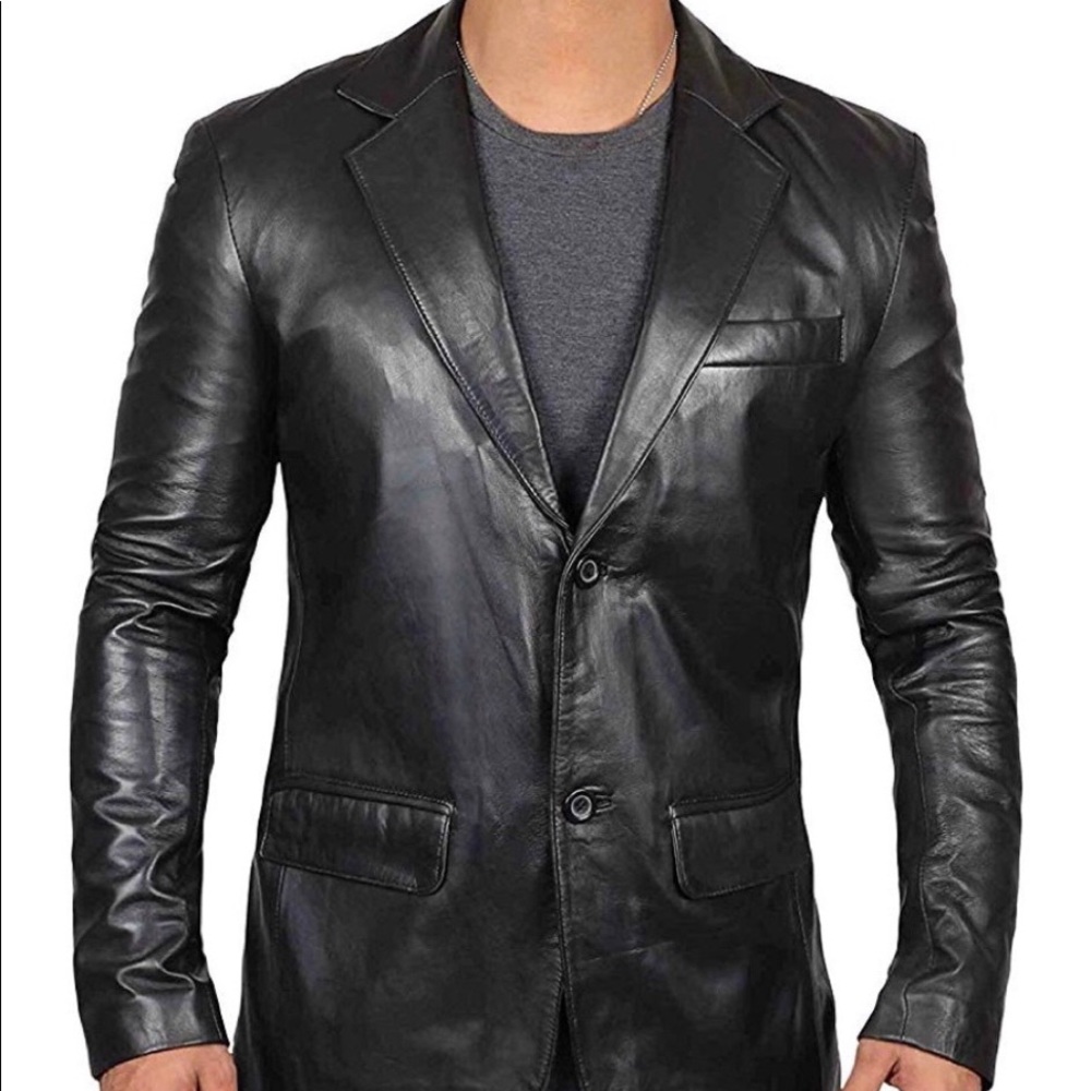 Roundtree & Yorke leather jacket